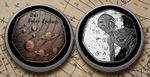 OUR SOLAR SYSTEM & AREA 51 Silver & Bronze Commemorative Coins & Capsules. Alien
