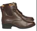 Ladies Riding Jodhpur Boots Lace Up Pull On Leather Chelsea Elastic Ankle Shoes