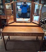 Superb quality mid century teak dressing table, Loughborough?