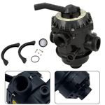 For Pentair 262506 1.5-Inch 6-Way for top Mount Multi Port Valve for Sand