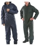 SUPER BDRI PADDED WATERPROOF COVERALL THERMAL LINED WINTER PU BOILERSUIT FISHING