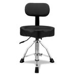 SONICAKE Drum Throne Widen w/Backrest Stool Adjustable Motorcycle-Style Seat UK