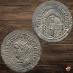 Roman Provincial coin - Mesopotamia Nisibis - Philip II (247-49) Tyche Ram @r685