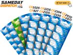 CR927,CR1025,CR2325,CR1216,CR2330,CR2354,CR2430 3V Lithium Coin Cell Batteries