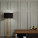 Superfresco Easy Stately Panel Grey Print To Order Fixed Size Mural | Wallpaper