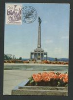 CSSR MK 1966 MONUMENT BRATISLAVA BRATISLAVA MAXIMUM CARD MAXIMUM CARD MC CM d3046