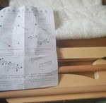 Wooden Hanging Cat Bed With Super Soft Washable Cushion