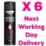 6 x High Strength Spray Adhesive Glue Bond-It BDA007