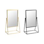 Rectangle Makeup Mirror Free Standing Dressing Table Vanity Mirror 22 x 39cm