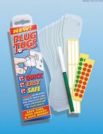 10 Plug Tugs - Plug Puller Removal Aids - for Arthritis, Weak Grip, Elderly