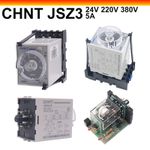 JSZ3 Time Delay Relay Accuracy Power ON Delay Base Socket 24VDC 220VAC 380VAC