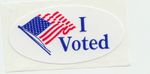 I Voted - sticker 1.5" sticker