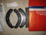 REAR BRAKE SHOES - FITS: VOLKSWAGEN BEETLE & KARMANN GHIA (1964-67)
