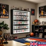 35 Grid Graded Card Display for PSA and Ace Cards UV Protected with LED Light