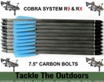7.5" Carbon Crossbow Bolts Arrows Fit EK Cobra System R9 / RX Self Cocking Xbow