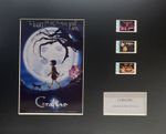 Tim Burton’s.  CORALINE.  35mm  Film Cell Mounted Display