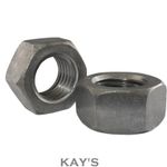 M8 M10 M12 M16 M20 FINE THREAD NUTS METRIC HEXAGON SELF COLOUR PLAIN STEEL