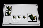 Custom Decal for 1490 Replacement Sticker Sheet