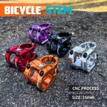 MTB Bike Stem Aluminum Alloy Ultralight High Strength Short 35mm/31.8mm