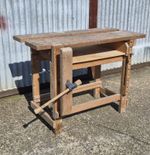 Preowned Carpenters Workbench With Leg Vice. 