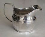 A George III Sterling Silver cream jug by John Edwards III London 1807 93g