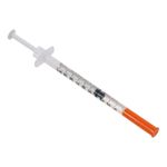 ✅10-80x 1ml Hand Push Injection Syringe Disposable Plastic Syringe Feeder