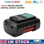36V 5Ah 4Ah 3Ah Li-ion Battery For Bosch BAT810 GSR GBH 36 V-Li BAT818 BAT840