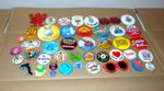 Button Badges 1980/90's Childrens Characters: Ribena, Wimpy, Tubewise - Lot F
