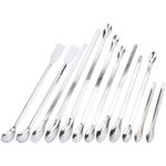 12Pcs Heavy Duty Stainless Steel Medicine Spoons with Easy Reading Marks