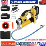 Cordless Electric Grease Gun For Makita 18V Car Power Tool +2x5500mAh Battery UK