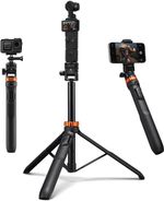 Selfie Stick Tripod 70” for iPhone 17/16 GoPro Hero 13 DJI Osmo Pocket Insta360