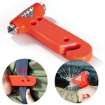 1PC Emergency Glass Breaker / Window Hammer w/ Seatbelt Rescue Gear Compact UK