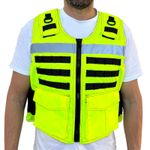 Security Stab Proof Vest NIJ I Protection (36J) Anti Stab Knifeproof MOLLE Web