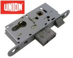Union L22070 Aluminium Door Lock Euro Profile Double Throw 36mm Back Set 48mm pz