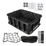Bike Basket with Waterproof Cover Universal Fit for Daily Commute