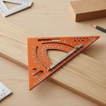 Adjustable Triangle Ruler High Precision Woodworking Protractor Square