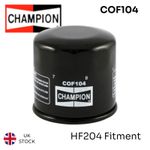 Champion Premium Oil Filter replaces HF204 - High quality aftermarket filter