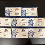 United States Proof Sets 1999-2006  W Certificates