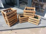 Home Brewing 0.5L Crown Top Beer Bottles With Stackable Wooden cases