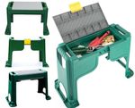 Portable Garden Kneeler Foam Knee Pad Stool 3 in 1 Seat Gardening & Tool Storage