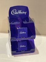 Cadbury Display Stand Block Pods Purple Pods Purple Header - 2 x Pods 1 x Header