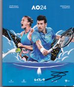 JANNIK SINNER Australian Open SIGNED TennisProgramme AUTHENTIC *See Description*