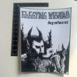 ELECTRIC WIZARD - Dopethrone - Woven, Sew On, Backpatch - grey border