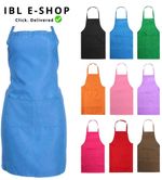 PLAIN KITCHEN APRON CHEFS CATERING WHOLESALE COOKING BBQ BUTCHER CRAFT BAKING-UK