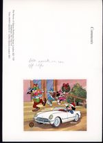 Redonda 1989 Disney Christmas Cars RARE Printers Proof Folder XF Pristine Gem