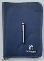 USED CONDITION GENUINE HUSQVARNA RACING A4 DOCUMENT FOLDER/SCHOOL CARRY CASE