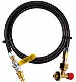 LPG Gas Bottle Refill Set Adaptors To Fill Empty Campingaz 907 904 901 Cylinders