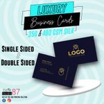 Custom Luxury Business Card Printed Full Colour Single/Double Sides 350 & 400gsm