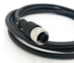M8 Female 4 Pin Straight Proximity Sensor Connector Cable plug 2 Meter Cable 4F 