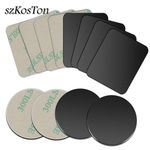 5pcs Metal Plate for Magnetic Car Phone Holder Universal Iron Sheet Sticker disk